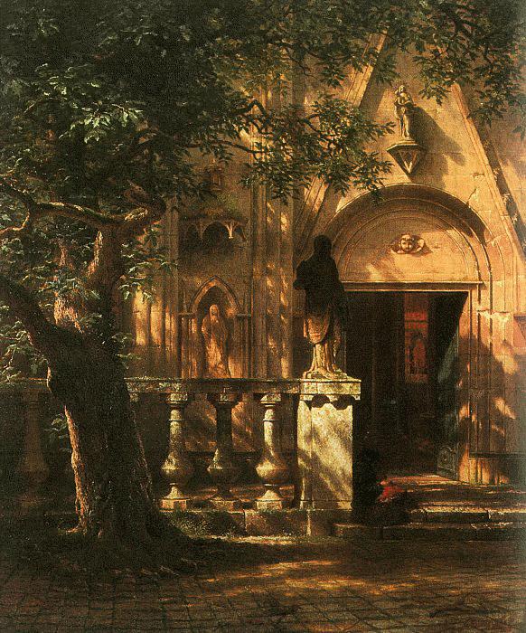 Albert Bierstadt Sunlight and Shadow